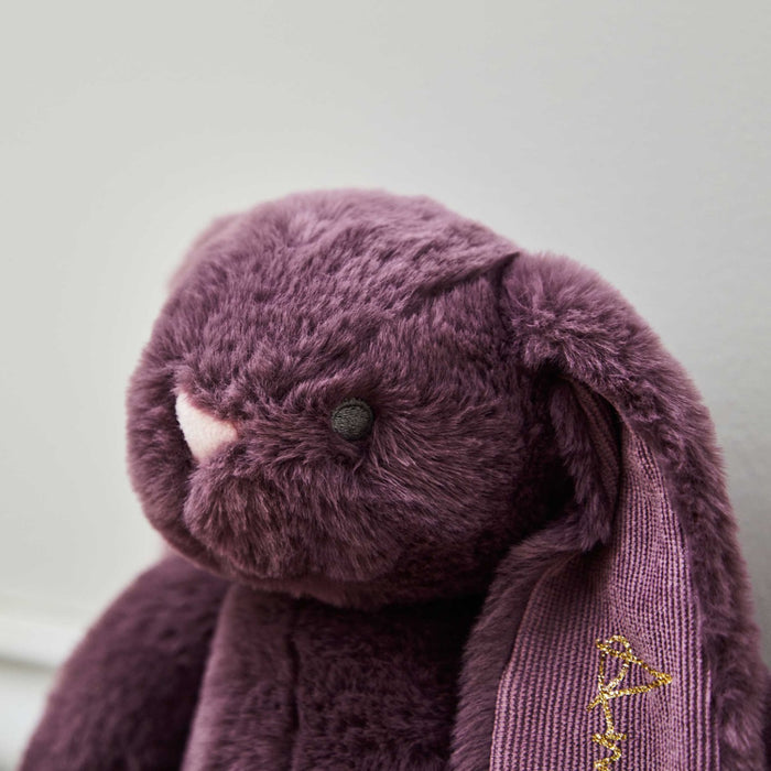 Personalised Plum Bunny Soft Toy