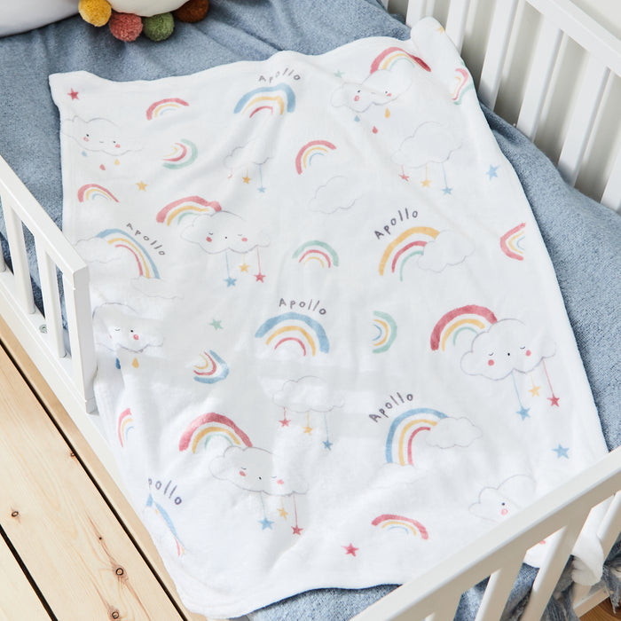 Personalised Pride & Joy Fleece Baby Blanket