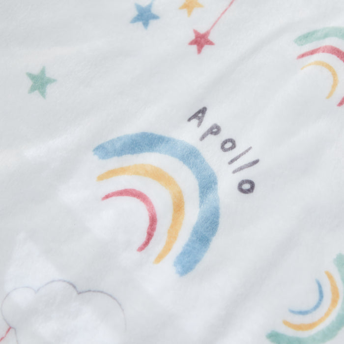 Personalised Pride & Joy Fleece Baby Blanket