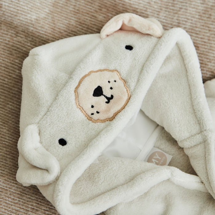 Personalised Puppy Fleece Robe