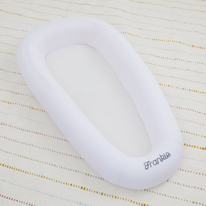 Personalised Purflo White Sleep Tight Baby Bed