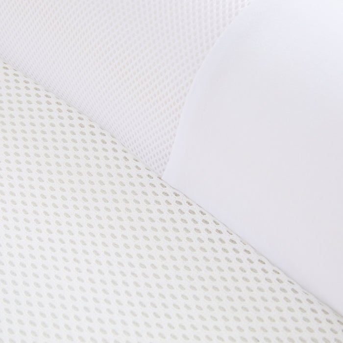 Personalised Purflo White Sleep Tight Baby Bed Detail