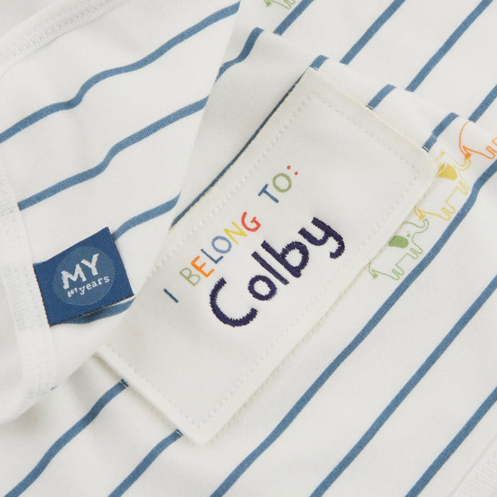 Personalised Really Wild Elephant Baby Blanket