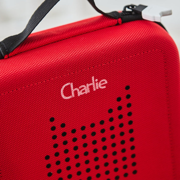 Personalised Red Tonies Carrier