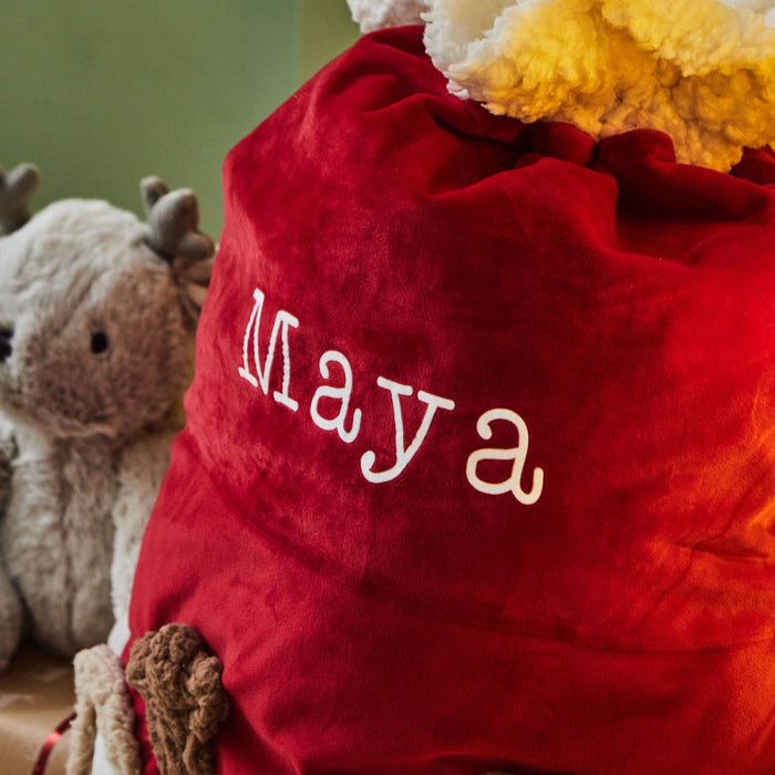 Personalised Reindeer Christmas Sack