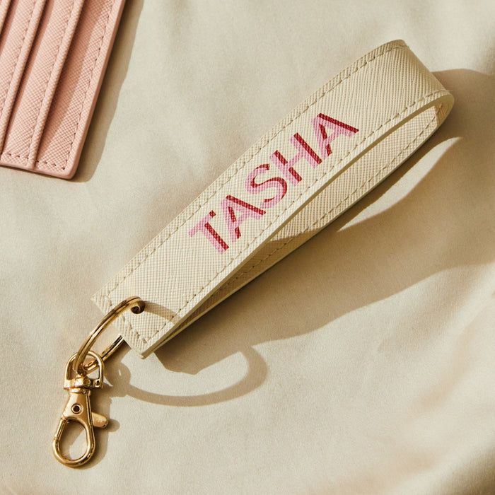 Personalised Retro Oyster Keyring