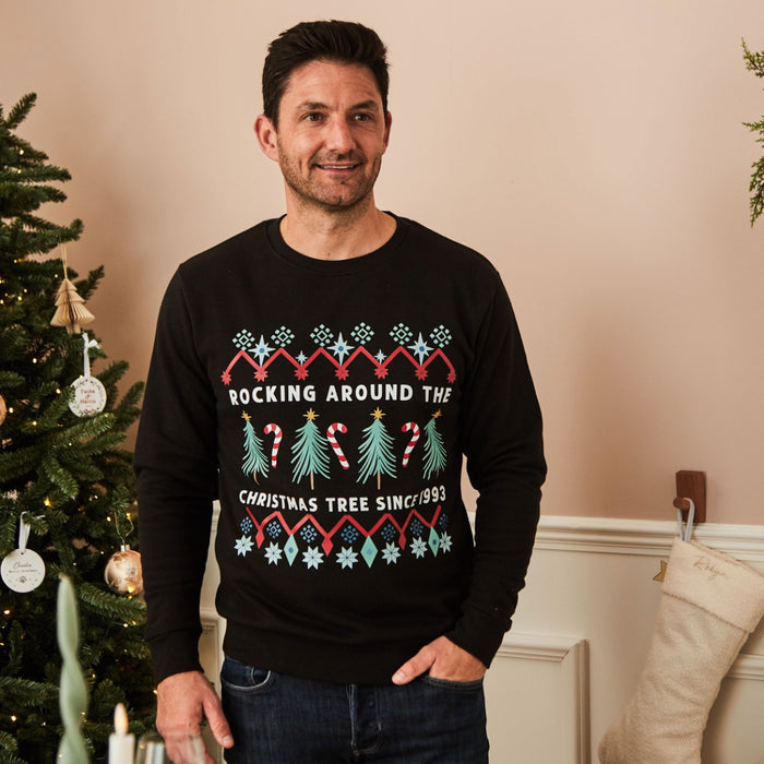 Personalised Rocking Around The Christmas Tree Jumper