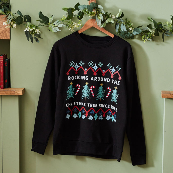 Personalised Rocking Around The Christmas Tree Jumper