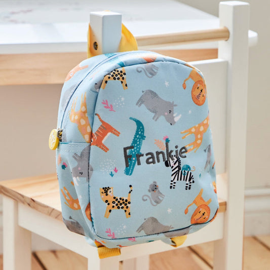 Personalised Safari Tiny Backpack