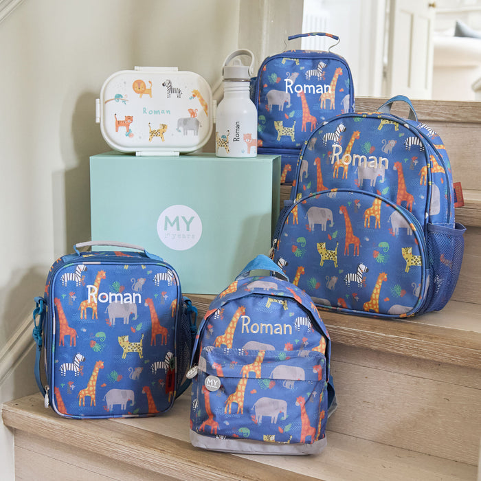 Personalised Safari White Lunchbox