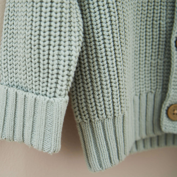 Personalised Sage Cardigan