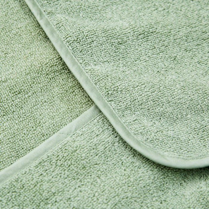 Personalised Sage Green Small Hooded Towel