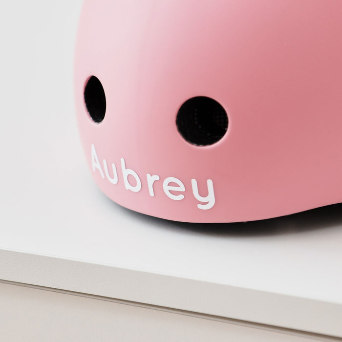 Personalised Scoot and Ride Pink Helmet XXS-S