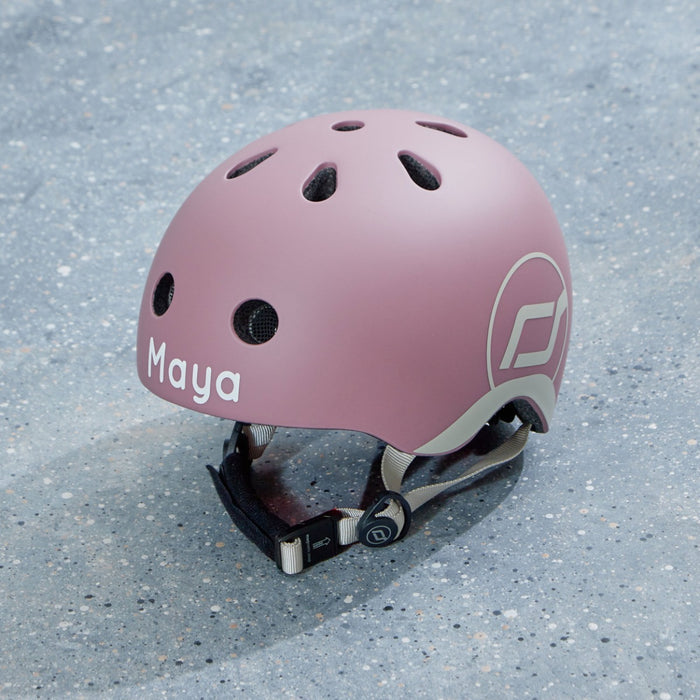 Personalised Scoot and Ride Wildberry Helmet XXS-S