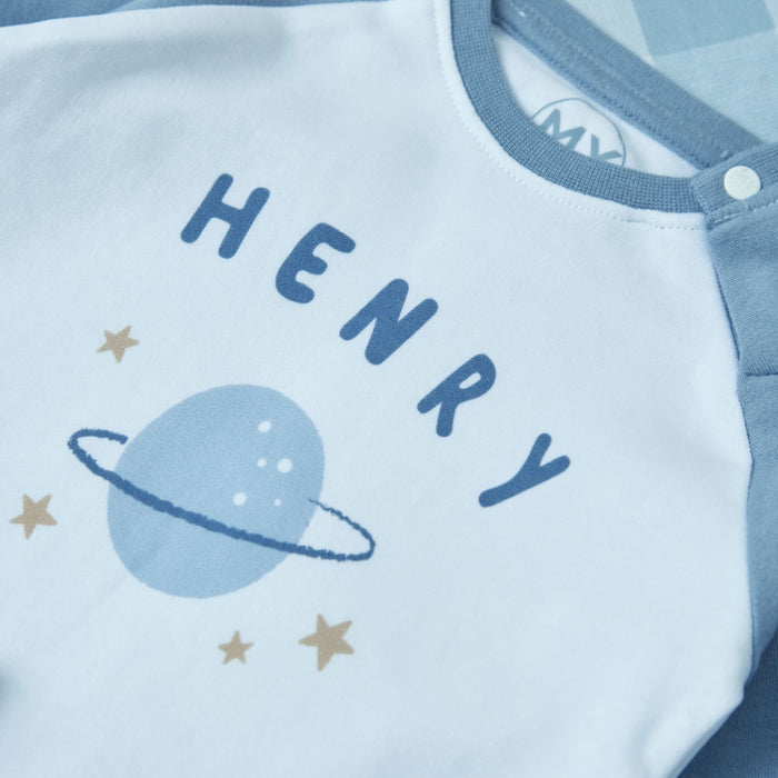 Personalised Space Boy Pyjamas