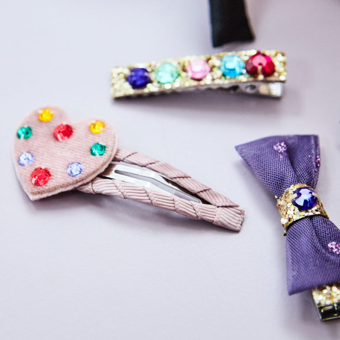 Personalised Sparkle Gem Hair Gift Set