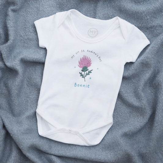 Personalised St Andrew’s Day Bodysuit
