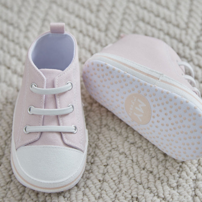 Personalised Strawberry Pink Baby High Tops