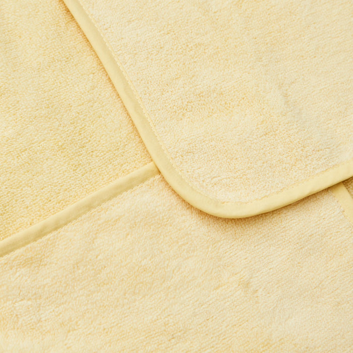 Personalised Sunshine Yellow Hooded Towel