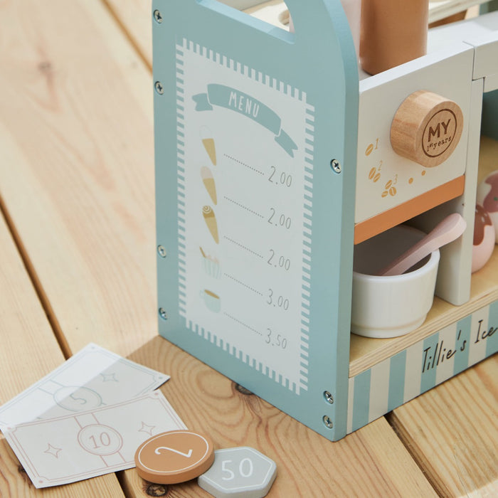 Personalised Table Top Ice Cream Shop Toy FSC®