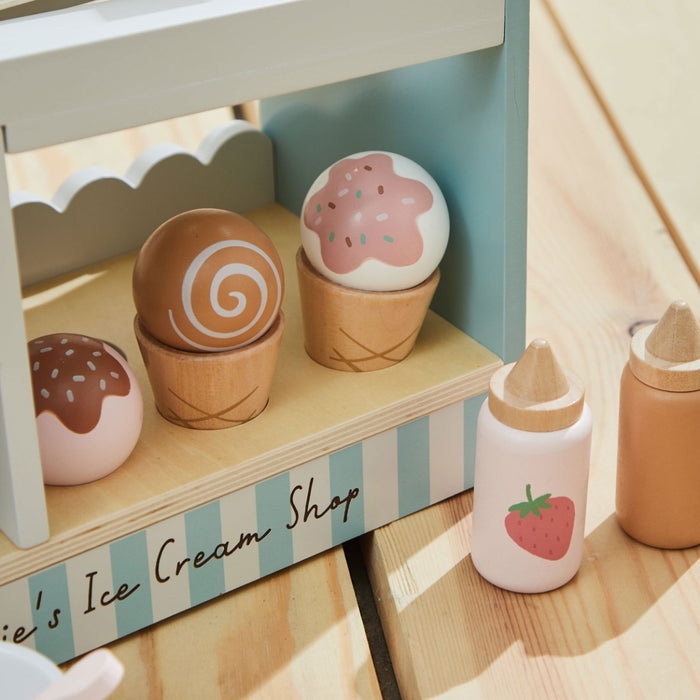 Personalised Table Top Ice Cream Shop Toy FSC®