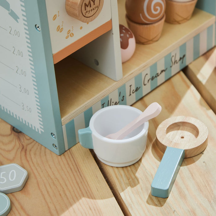 Personalised Table Top Ice Cream Shop Toy FSC®