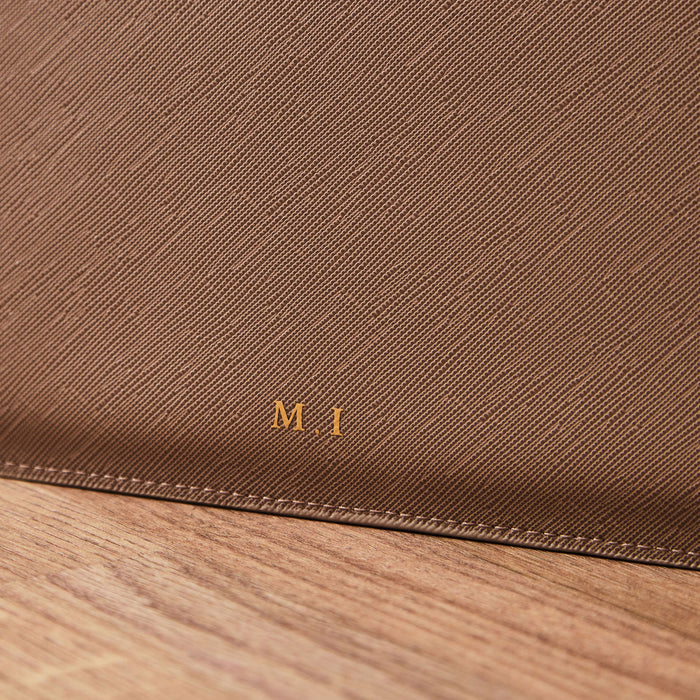 Personalised Taupe Everyday Pouch