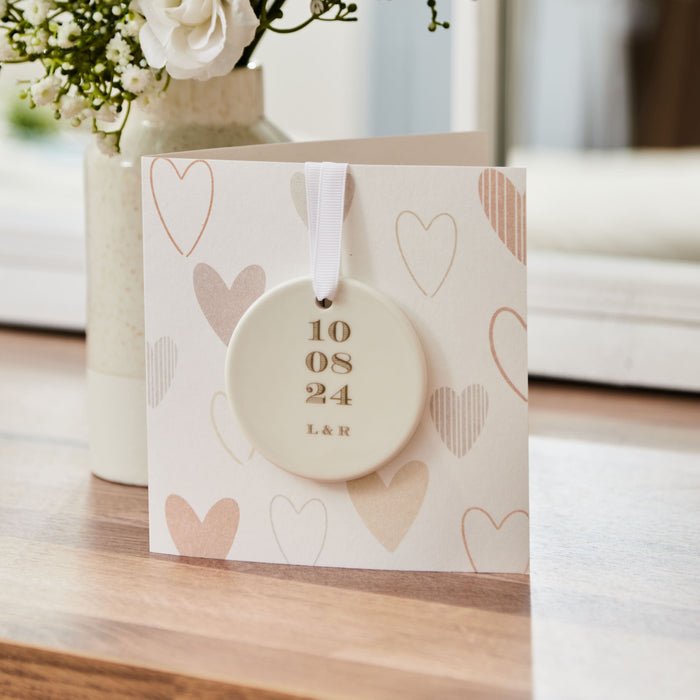 Personalised Today and Always Ceramic Decoration