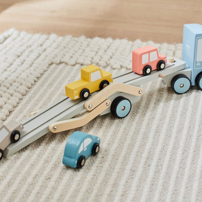 Personalised Transporter Lorry Wooden Toy FSC®