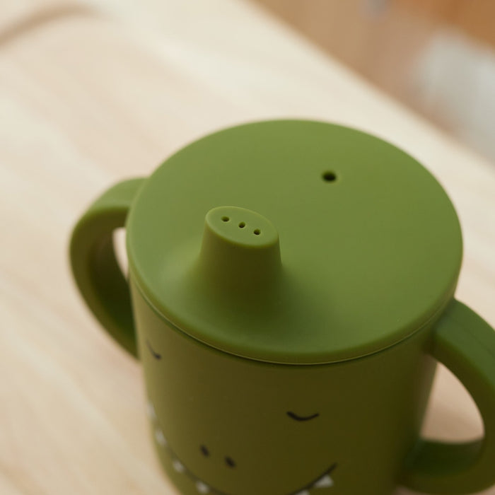 Personalised Trixie Mr. Dino Silicone Sippy Cup