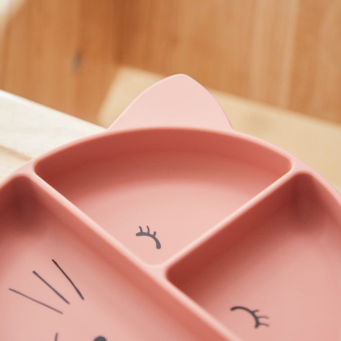 Personalised Trixie Mrs. Cat Silicone Divided Suction Plate