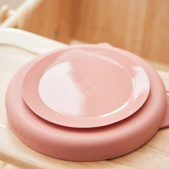 Personalised Trixie Mrs. Cat Silicone Divided Suction Plate