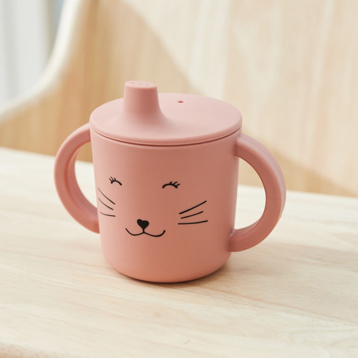 Personalised Trixie Mrs. Cat Silicone Sippy Cup
