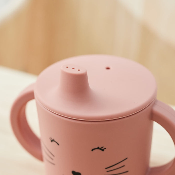 Personalised Trixie Mrs. Cat Silicone Sippy Cup