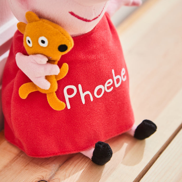 Personalised Ty Toys Peppa Pig Soft Toy