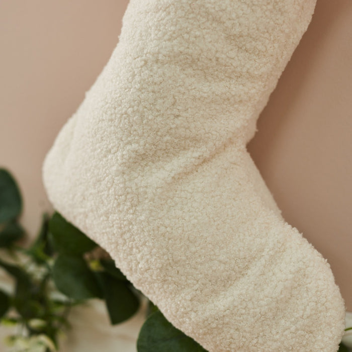 Personalised Vintage Boucle Stocking