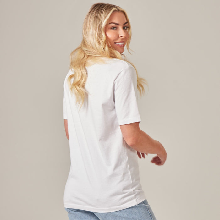 Personalised White Bride to Be T-Shirt