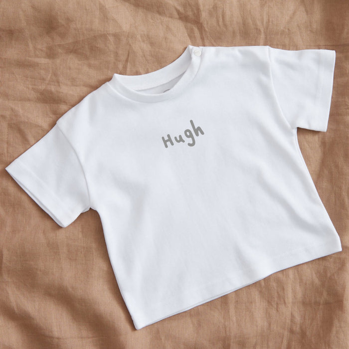 Personalised White T-Shirt