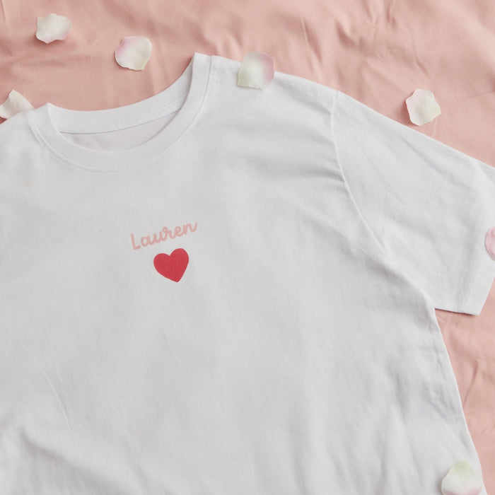 Personalised Women's Girls Support Girls T-Shirt