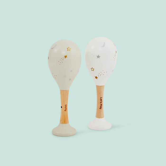 Personalised Wooden Bambino Maracas