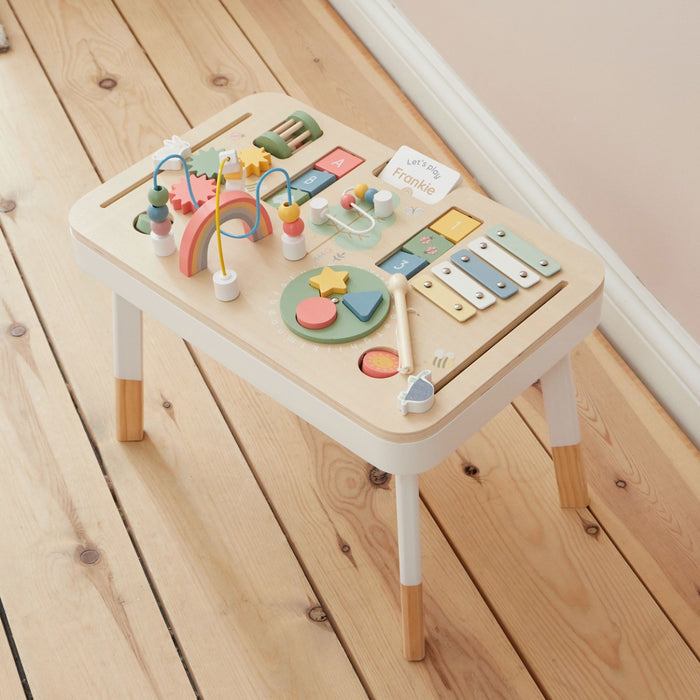 Personalised Wooden Children's Activity Table