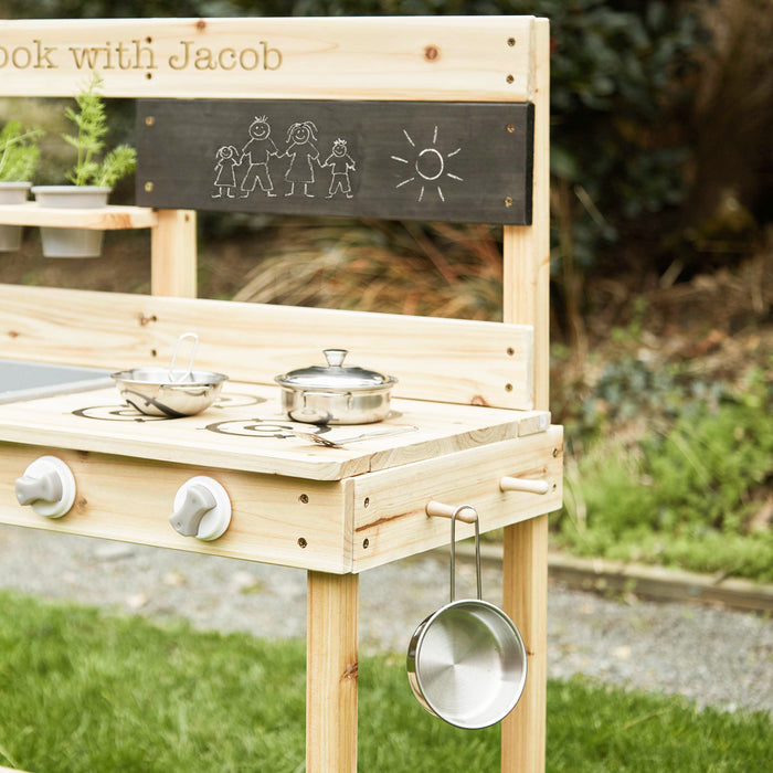 Personalised Wooden Mud Kitchen