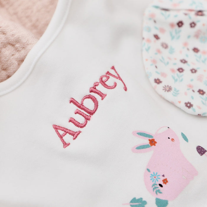 Personalised Woodland Wonders Baby Accessory Set
