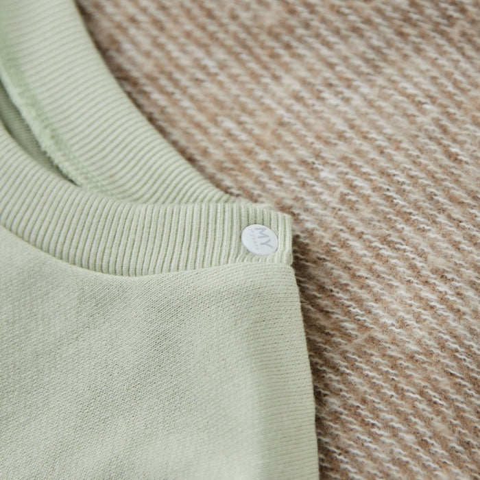 Personalised Wreath Sage Sweatshirt