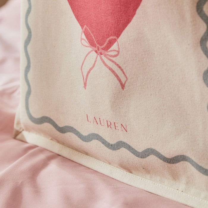 Personalised You Go Girl Canvas Tote Bag