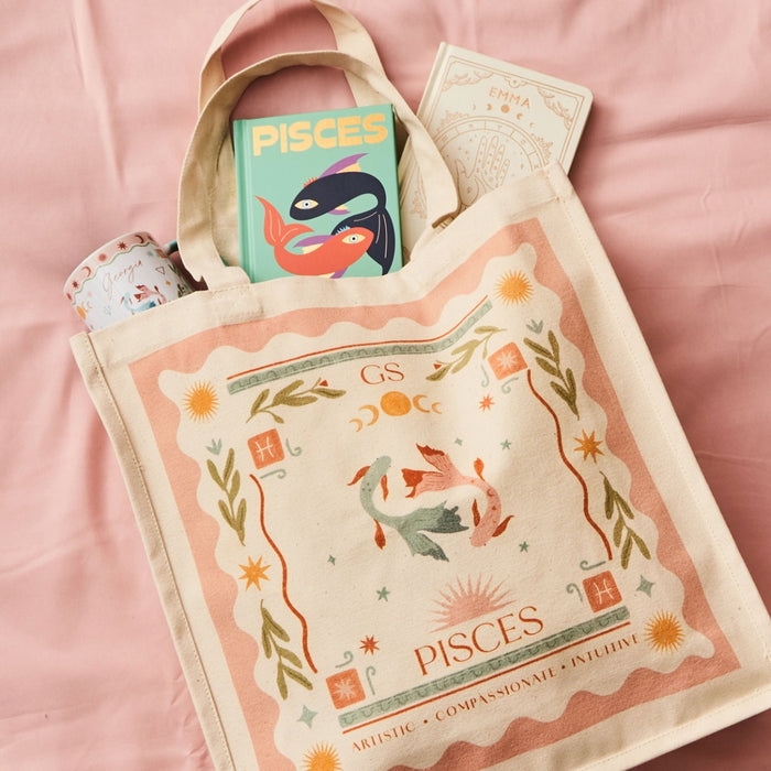Personalised Zodiac Sign Tote Bag