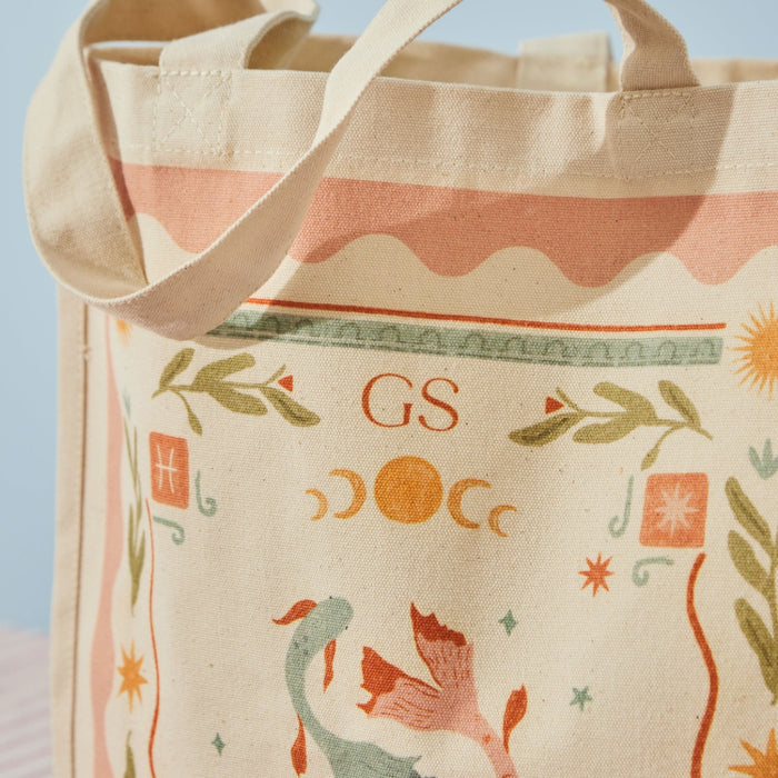 Personalised Zodiac Sign Tote Bag