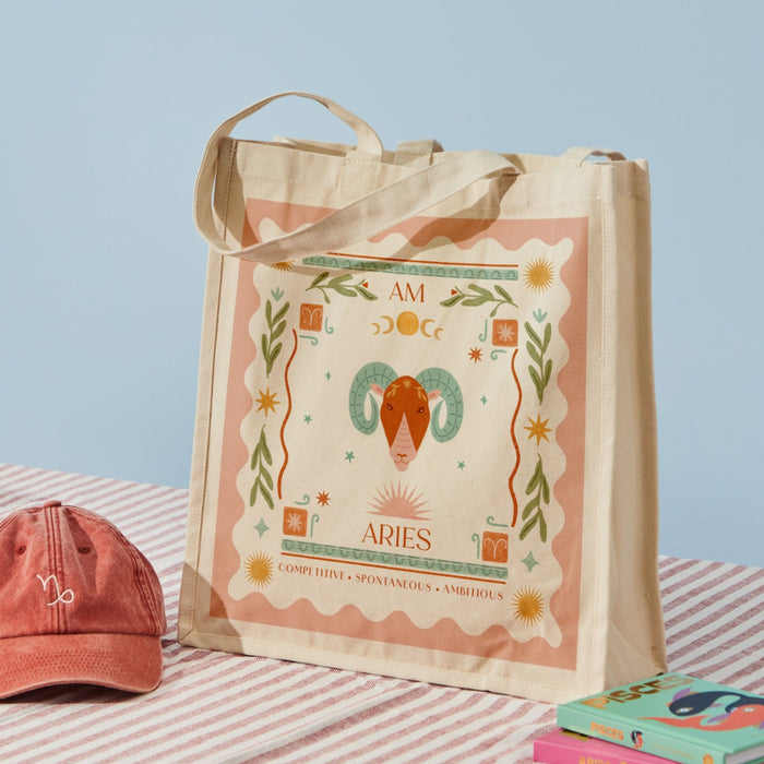 Personalised Zodiac Sign Tote Bag