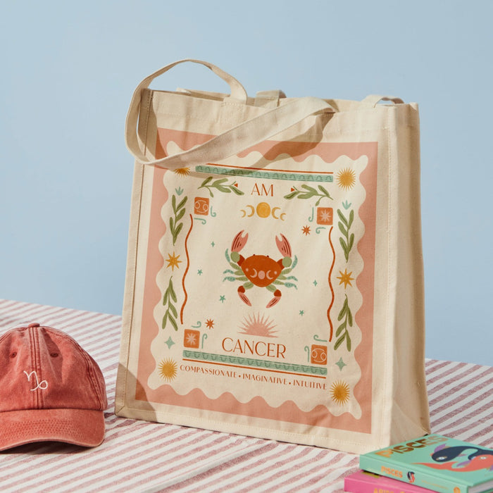 Personalised Zodiac Sign Tote Bag