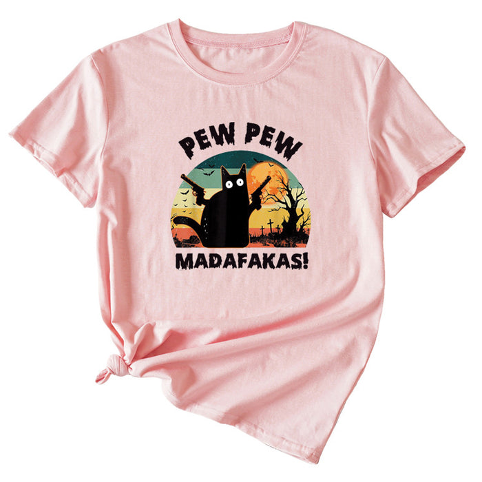 Pink (black font color image) / S